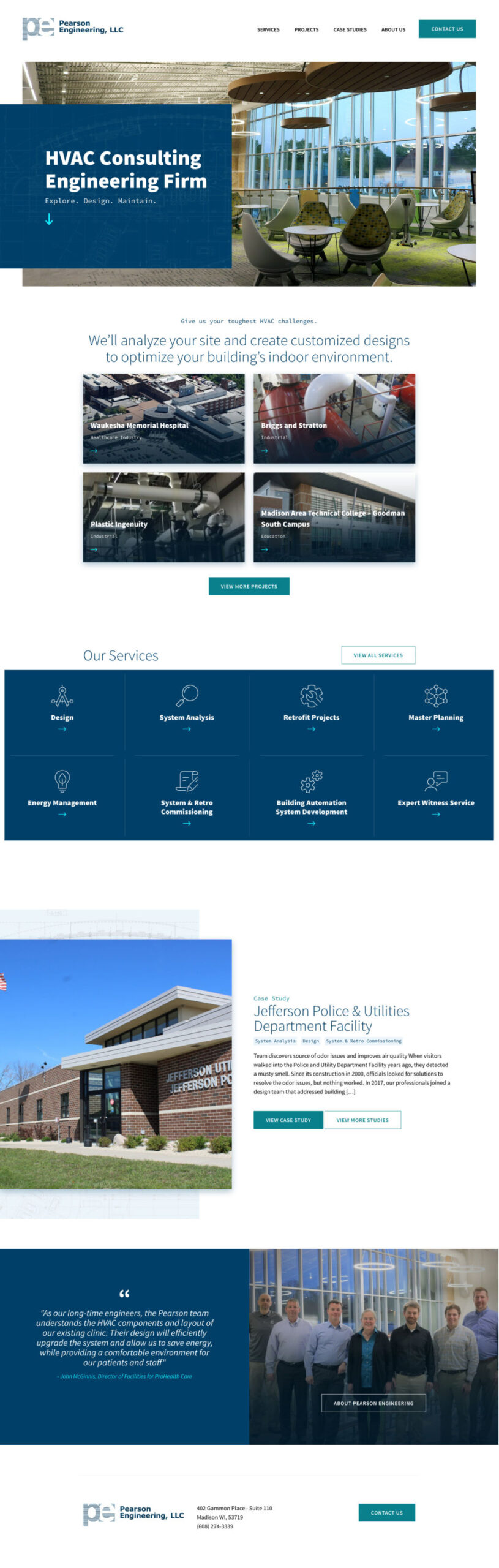 Pearson Engineering Website