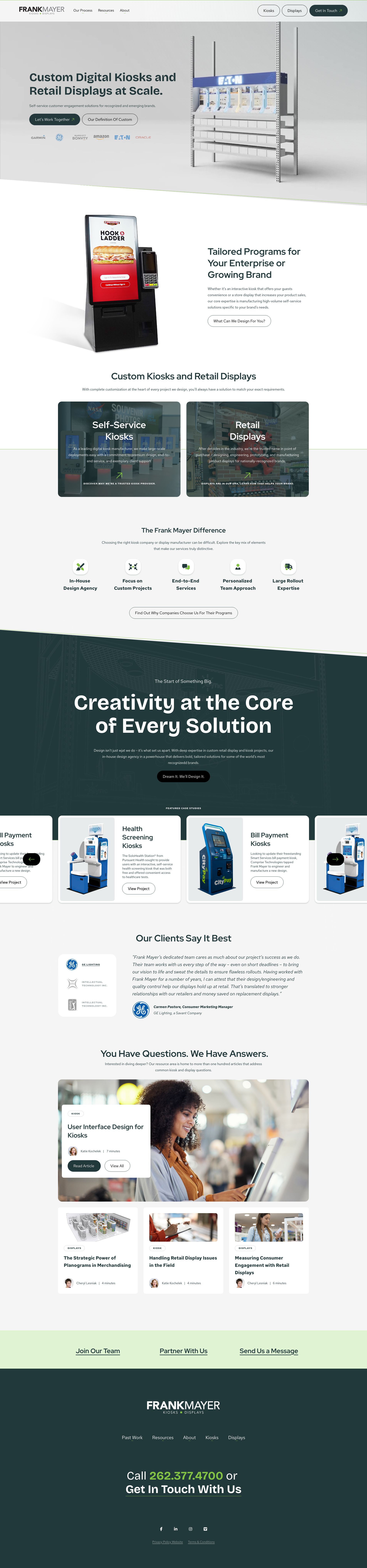Frank Mayer Website